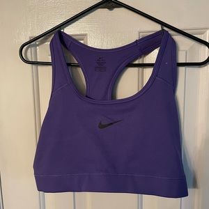 Purple Nike Sports Bra